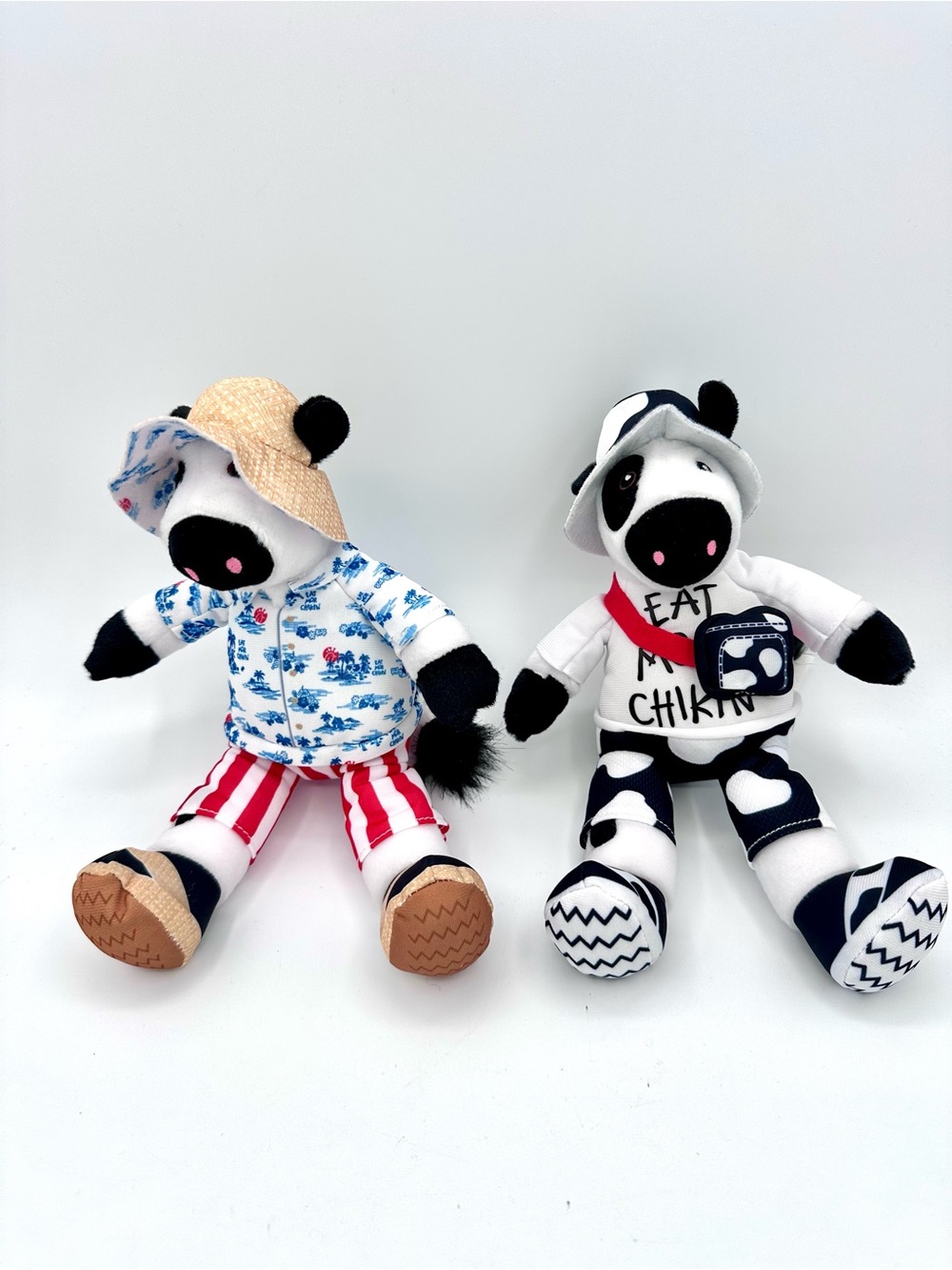 2 Chick-Fil-A Cow Plush Summer 2024 & 2025